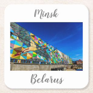 Belarus Беларусь Minsk Architecture Coaster
