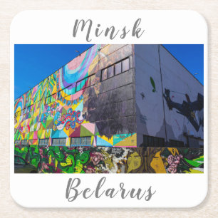 Belarus Беларусь Minsk Architecture Coaster