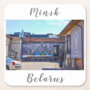 Belarus Беларусь Minsk Architecture Coaster