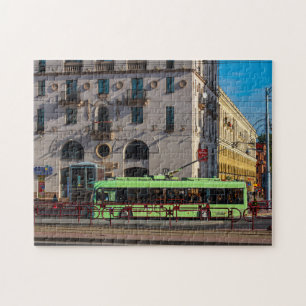 Belarus Беларусь Minsk Architecture Life Cityscape Jigsaw Puzzle