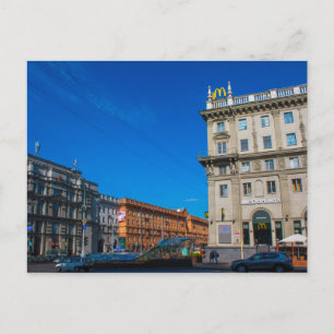 Belarus Беларусь Minsk Architecture Life Cityscape Postcard