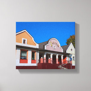 Belarus Беларусь Mir Мир Architecture Buildings Canvas Print