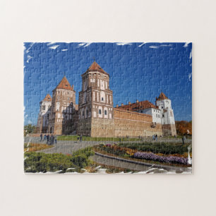 Belarus Беларусь Mir Castle Мирский Architecture Jigsaw Puzzle