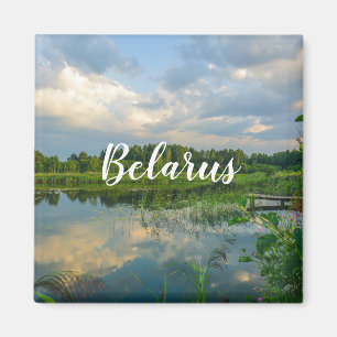 Belarus Беларусь Nature Scenery Landscape Magnet