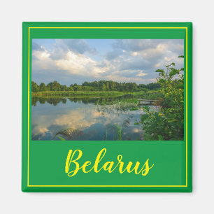 Belarus Беларусь Nature Scenery Landscape Magnet