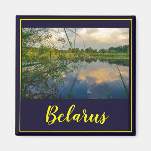 Belarus Беларусь Nature Scenery Landscape Magnet