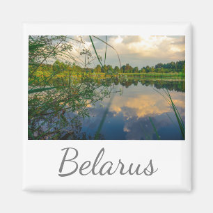 Belarus Беларусь Nature Scenery Landscape Magnet