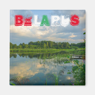 Belarus Беларусь Nature Scenery Landscape Magnet