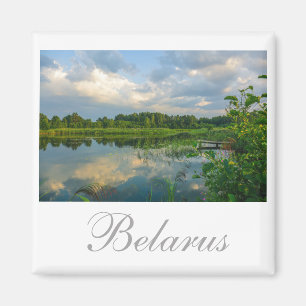 Belarus Беларусь Nature Scenery Landscape Magnet