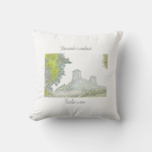 Belarus Беларусь Navahrudak Cushion Pillow