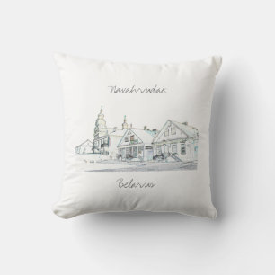 Belarus Беларусь Navahrudak Cushion Pillow