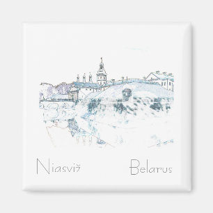 Belarus Беларусь Niasviž Nesvizh Magnet