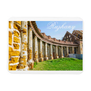 Belarus Беларусь Ruzhany Palace Ruins Architecture Magnet