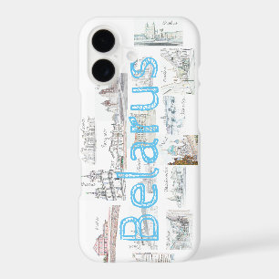 Belarus Architecture Cities Collage iPhone 11 Case