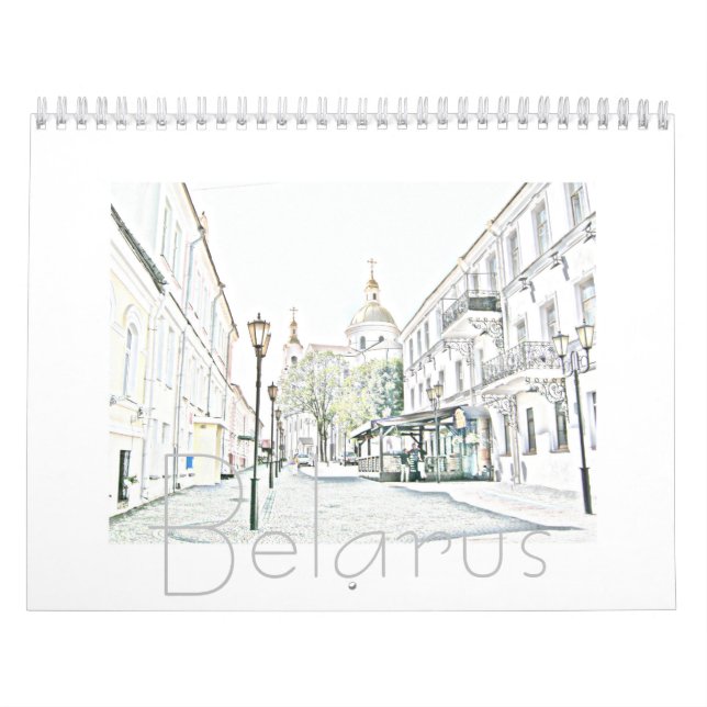 Belarus Architecture Landscape Nature Calendar (Cover)