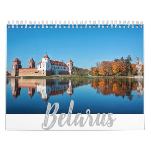 Belarus Architecture Landscape Nature Calendar