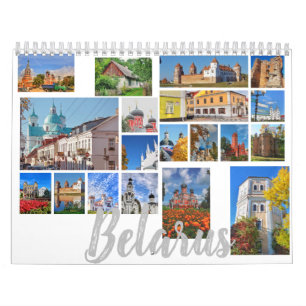 Belarus Architecture Landscape Nature Calendar