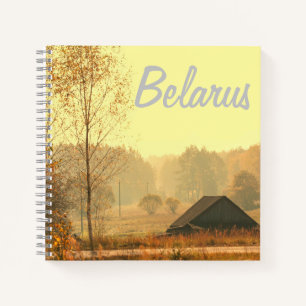 Belarus Architecture Rural Landscape Notebook