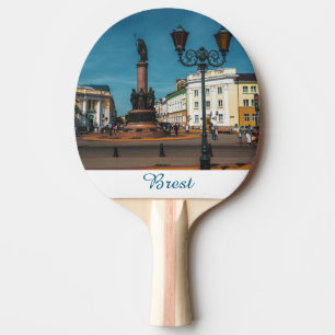 Belarus Brest Architecture Ping Pong Paddle