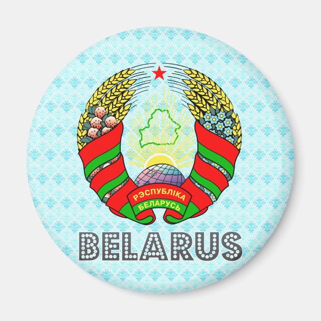 Belarus Coat of Arms Magnet (Front)