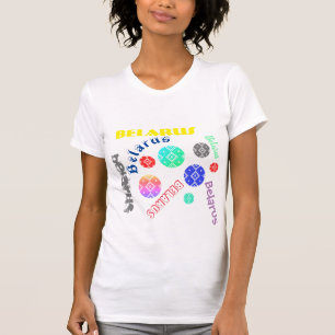 Belarus Colourful Folk Pattern Вышиванка T-Shirt