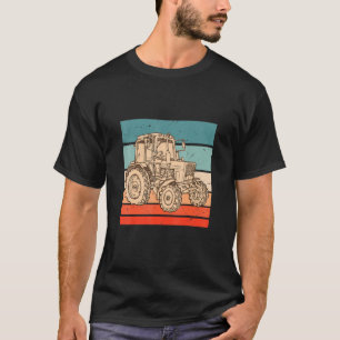 Belarus Farmer Tractor Agriculture 4 T-Shirt