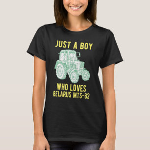 Belarus Farmer Tractor Agriculture T-Shirt