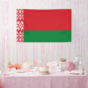 Belarus flag banner