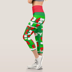 Belarus Flag Colours Stylised Leggings