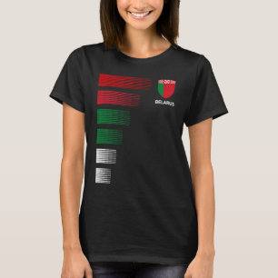 Belarus Flag Emblem Patriotic Belarusian National T-Shirt