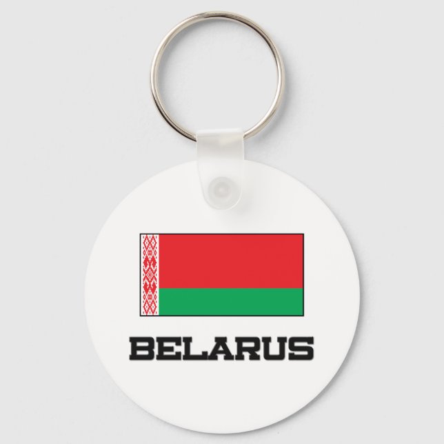 Belarus Flag Key Ring (Front)