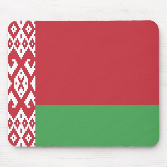 Belarus Flag Mouse Mat (Front)