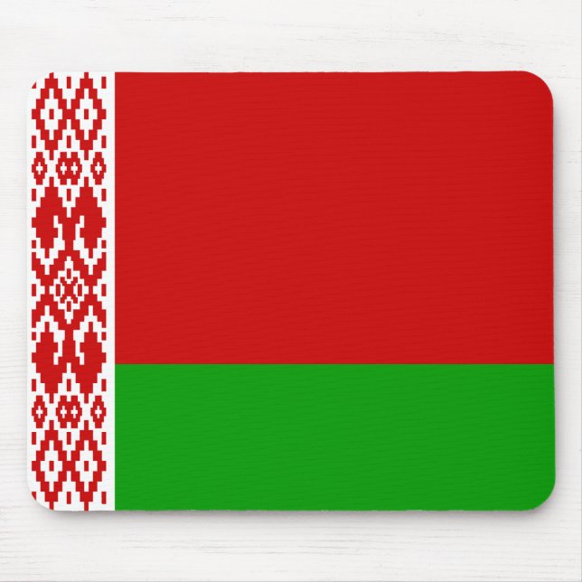 Belarus Flag Mousepad (Front)