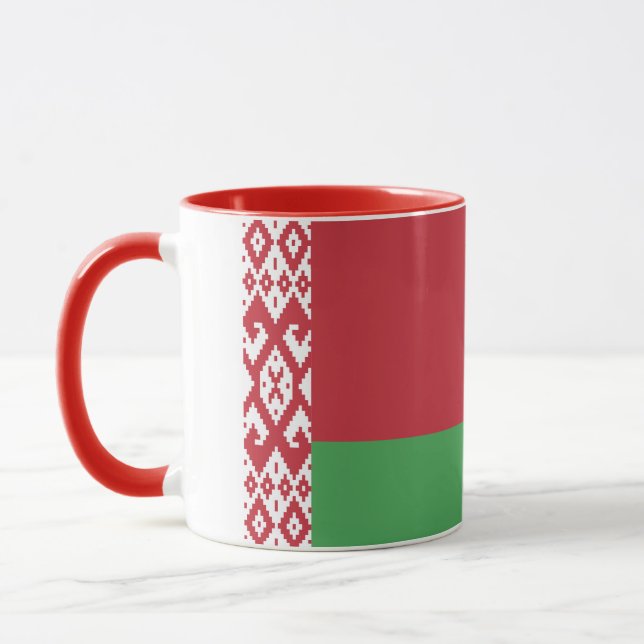 Belarus flag mug (Left)