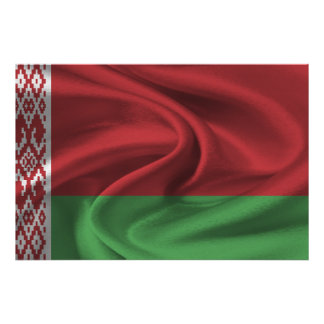 Belarus Flag Photo Print