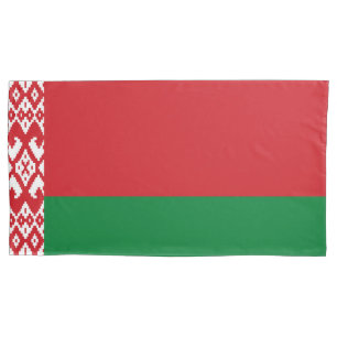 Belarus flag pillowcase