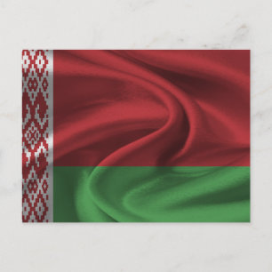 Belarus Flag Postcard