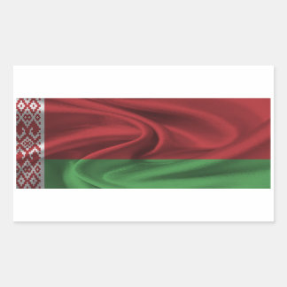Belarus Flag Rectangular Sticker
