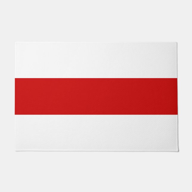 Belarus Flag (Red and White) Doormat (Front)