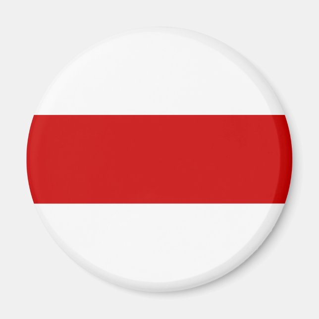 Belarus Flag (Red and White) Magnet (Front)