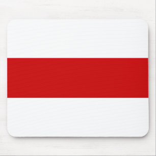 Belarus Flag (Red and White) Mouse Mat