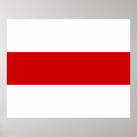 Belarus Flag (Red and White)