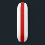Belarus Flag (Red and White) Skateboard<br><div class="desc">This design features an historical flag of Belarus, which was originally used by the Belarusian Democratic Republic in 1918, before Belarus became a Soviet Republic, and again after it regained its independence in 1991 until the 1995 referendum. Opposition groups in Belarus have continued to use this flag as a sign...</div>