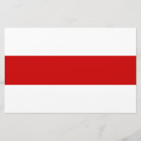 Belarus Flag (Red and White)