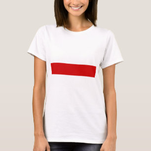 Belarus Flag (Red and White) T-Shirt