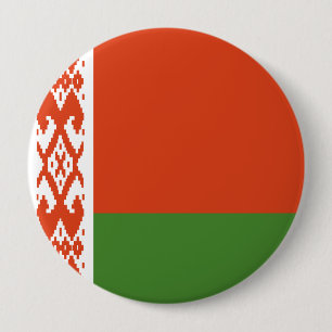 Belarus Flag Total Coverage  10 Cm Round Badge
