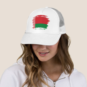 Belarus flag trucker hat