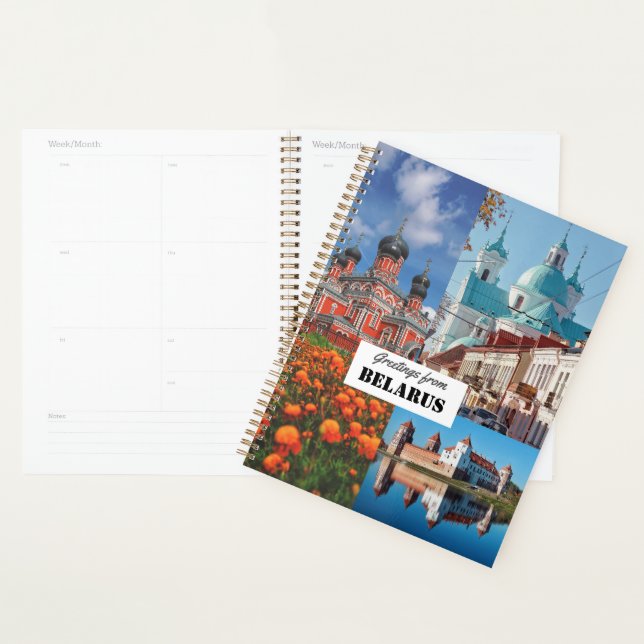 Belarus Greetings Nature Architecture Grodno Mir Planner (Display)