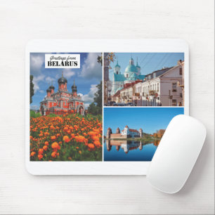 Belarus Greetings Nature Architecture Mousepad