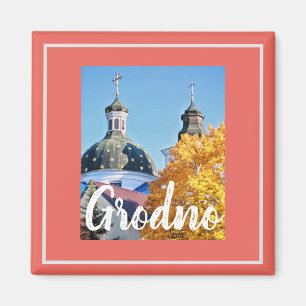 Belarus Grodno Architecture Landscape Magnet